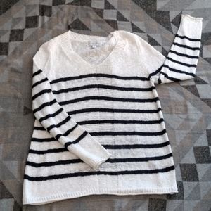 Striped lightweight sweater